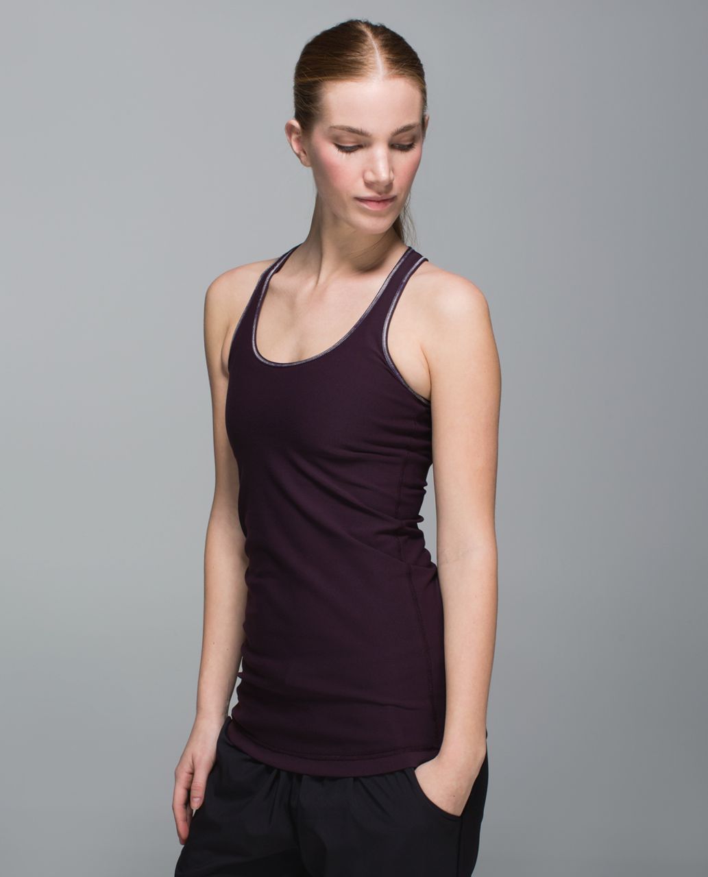 Lululemon Cool Racerback - Black Cherry