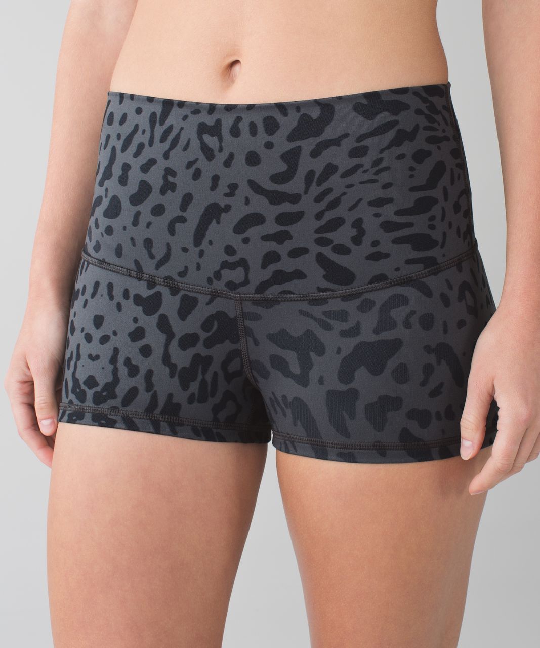 lululemon cheetah shorts