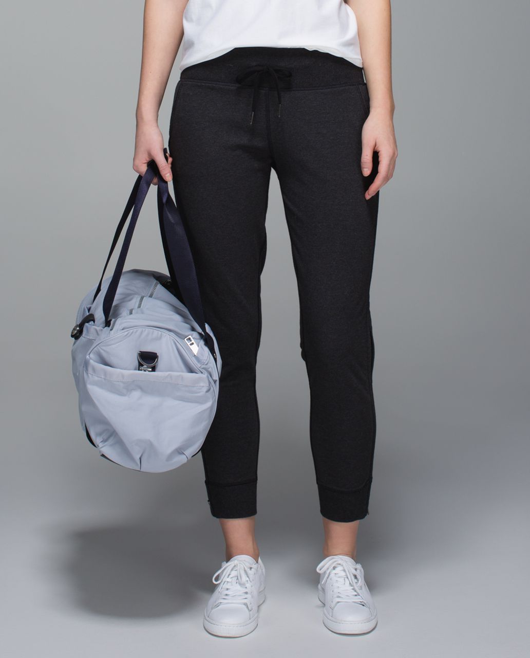 Lululemon High Mileage Duffel - Silver Fox / Naval Blue