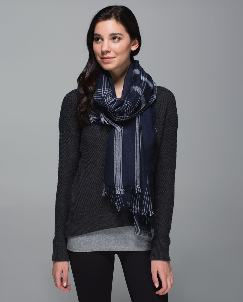 Lululemon Mudra Scarf - Inkwell / Early Blue