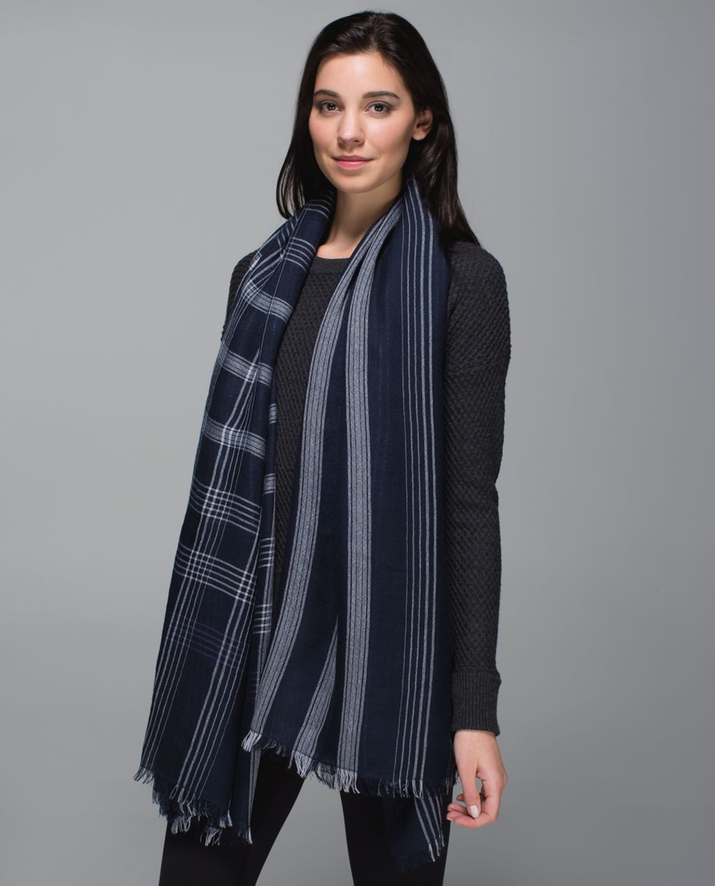 Lululemon Mudra Scarf - Inkwell / Early Blue