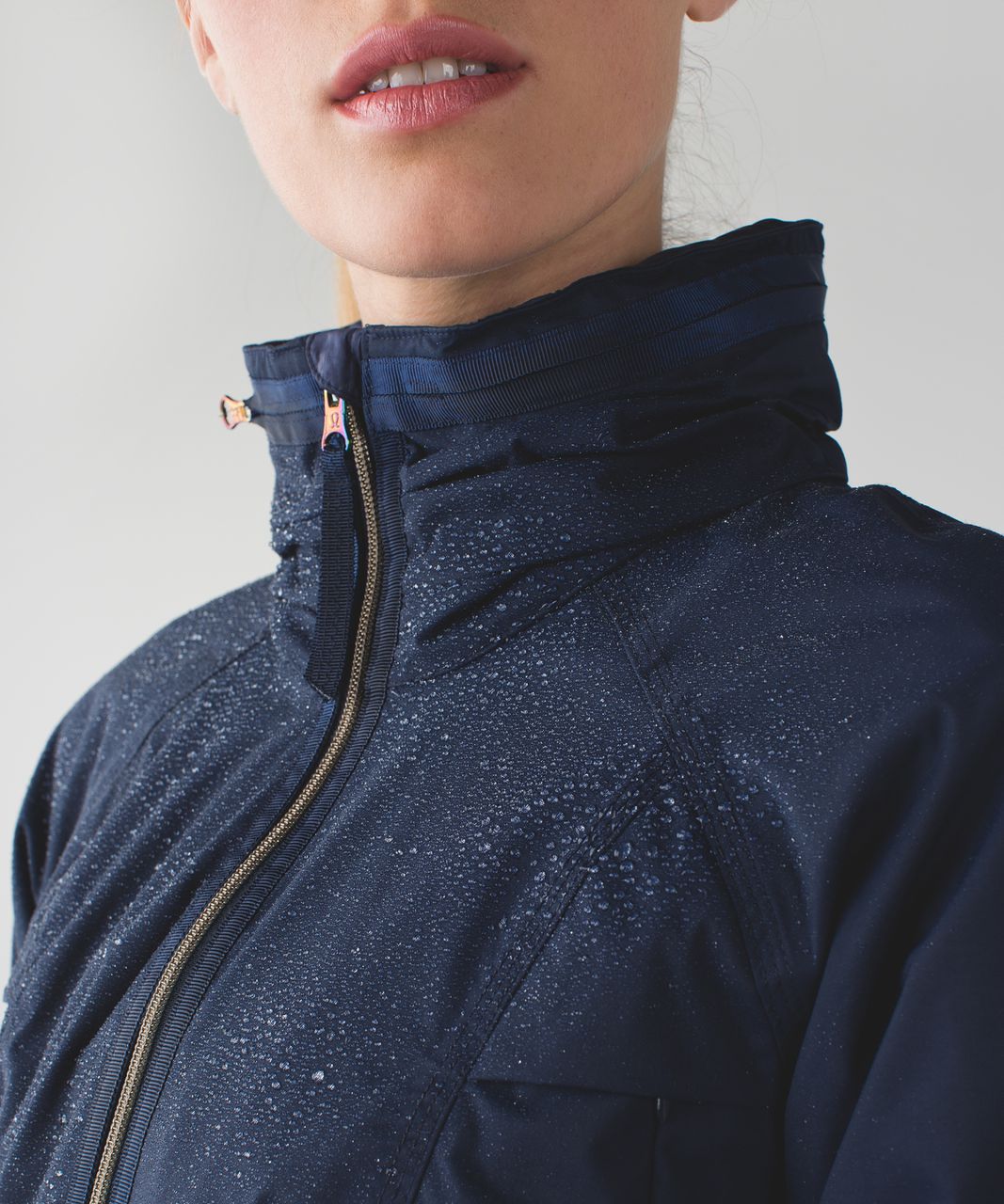 Lululemon Fo Drizzle Jacket - Deep Navy - lulu fanatics