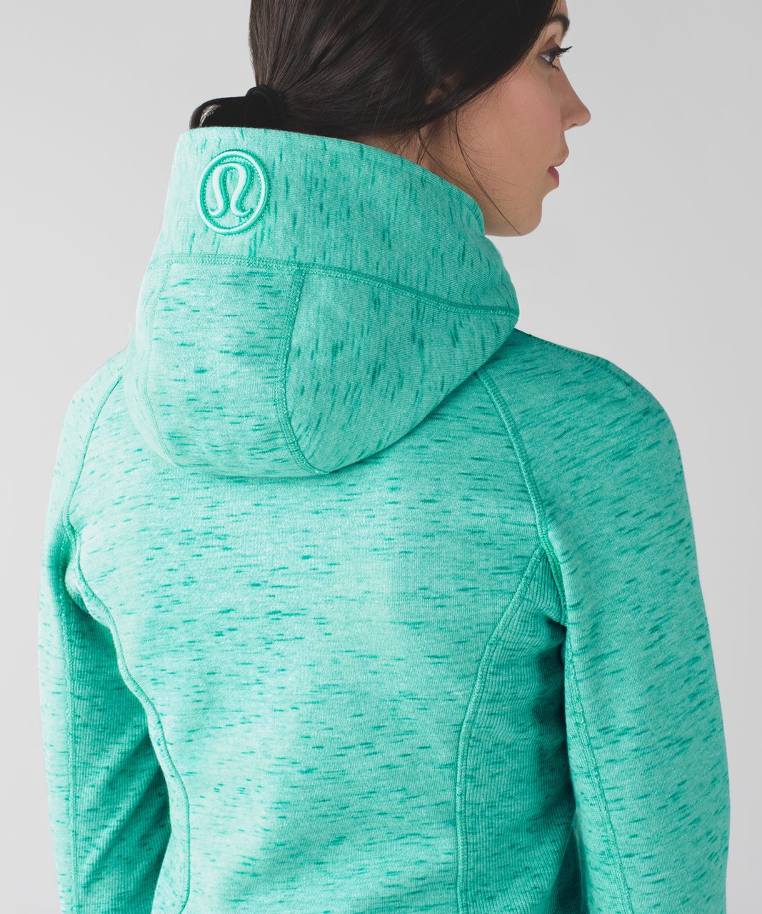 Lululemon Scuba Hoodie II - Heathered Rainforest Menthol