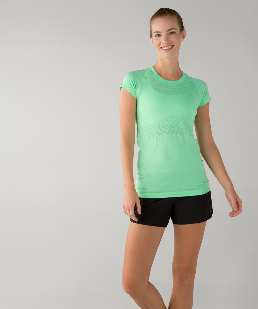 Buy Lululemon Swiftly Speed Short Sleeve Crew (Everglades Green, 4