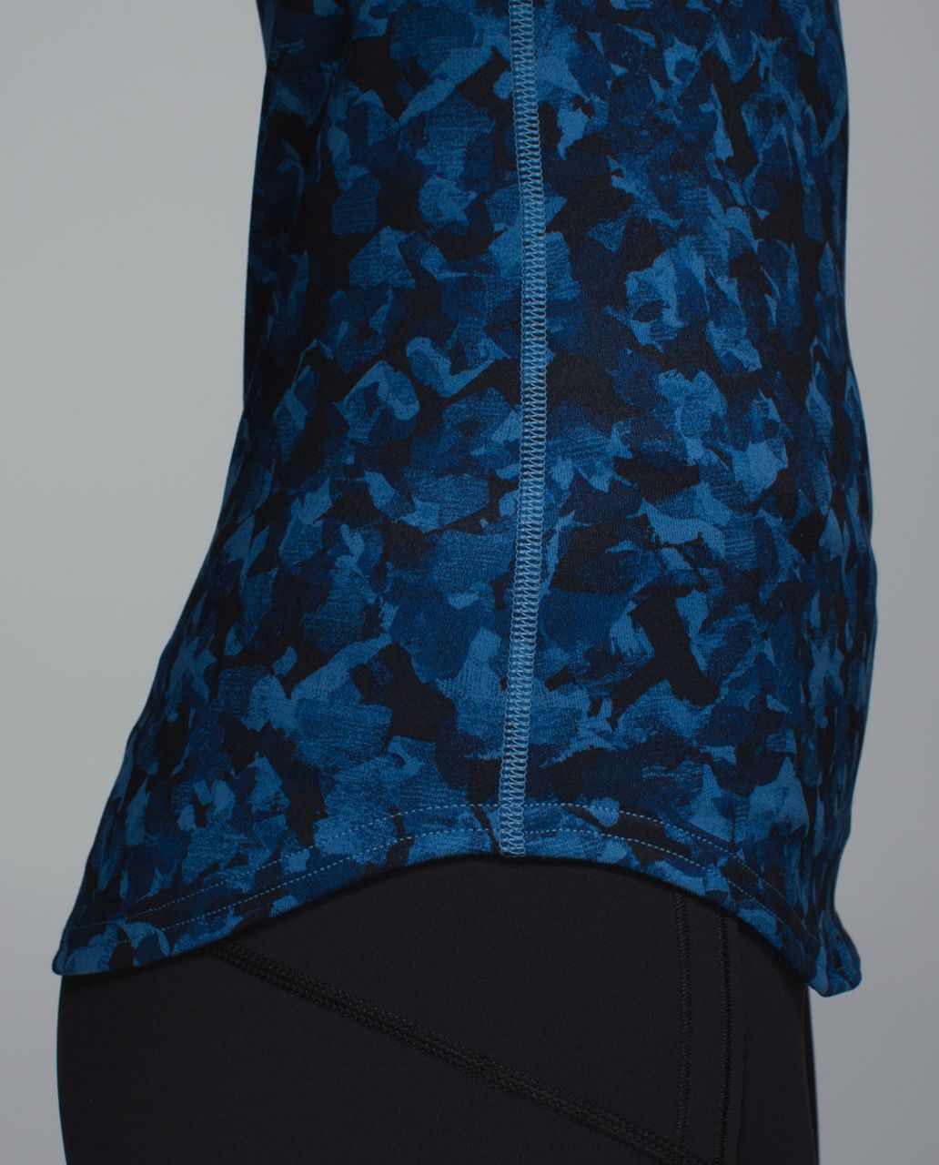 Lululemon Studio Racerback - Mystic Jungle Hawk Blue Harbor Blue