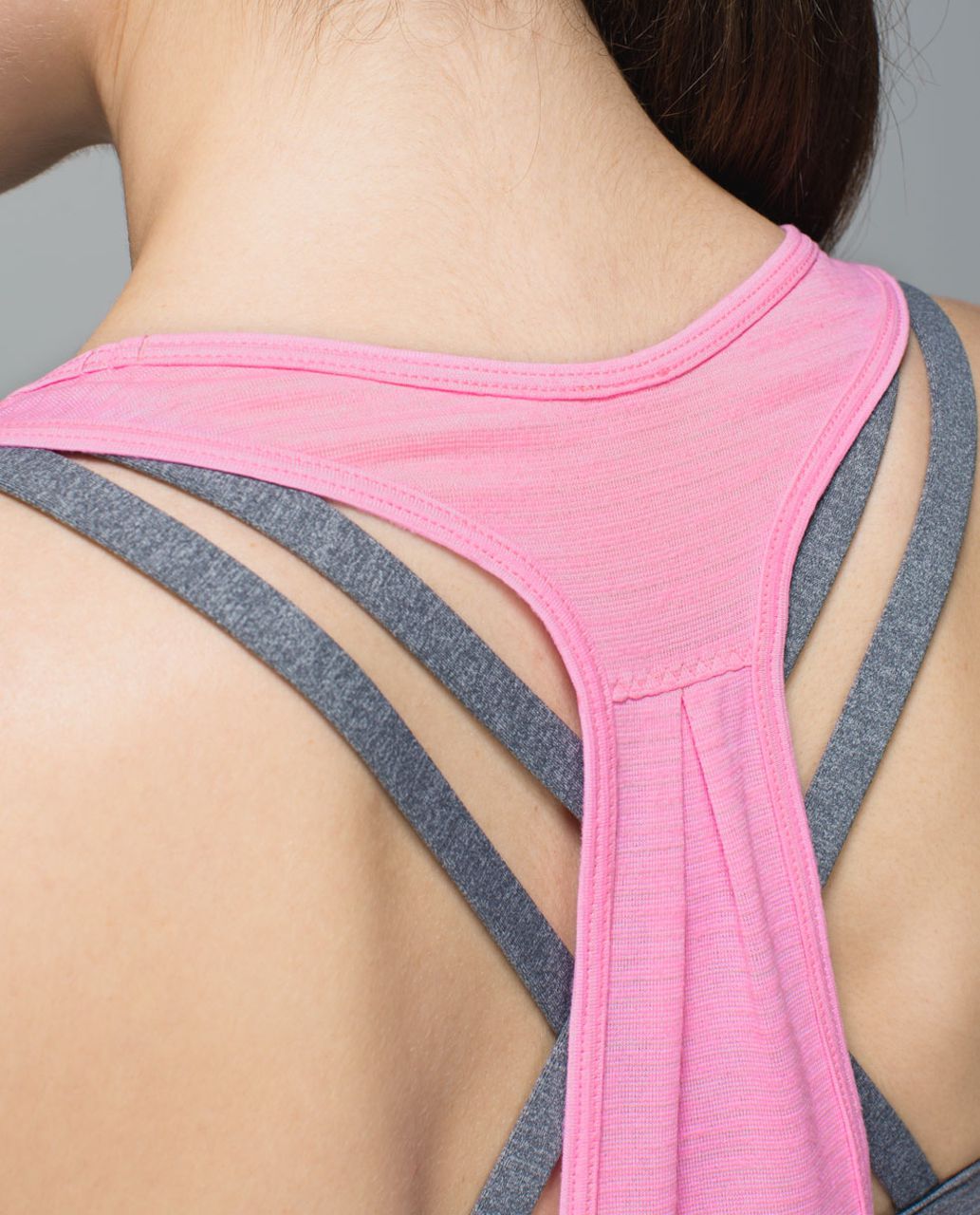 Lululemon 105 F Singlet - Heathered Vintage Pink