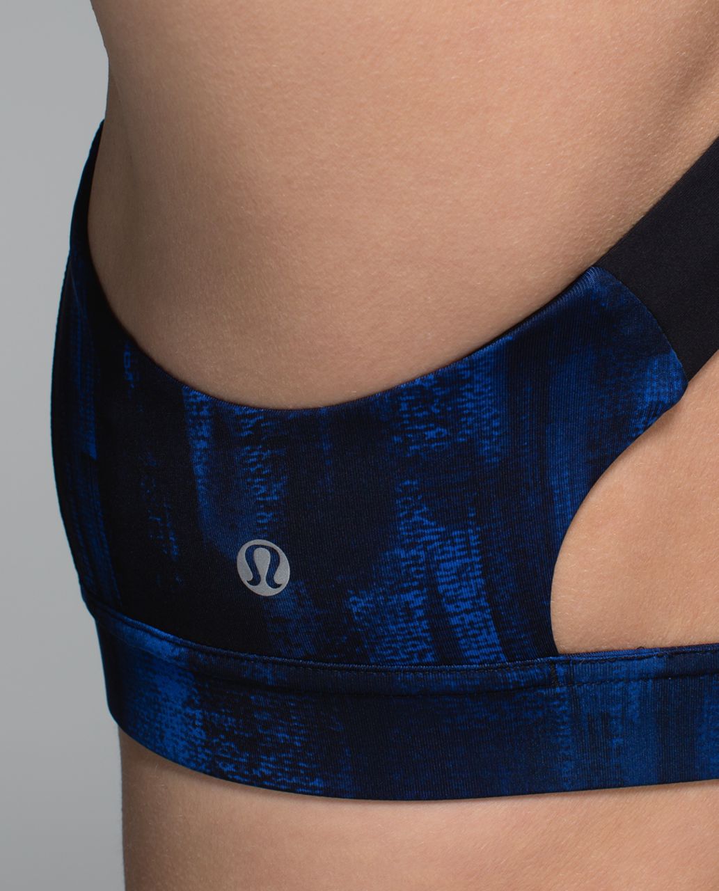 Lululemon All Sport Bra *Adjustable - Nightsky Harbor Blue Black / Black