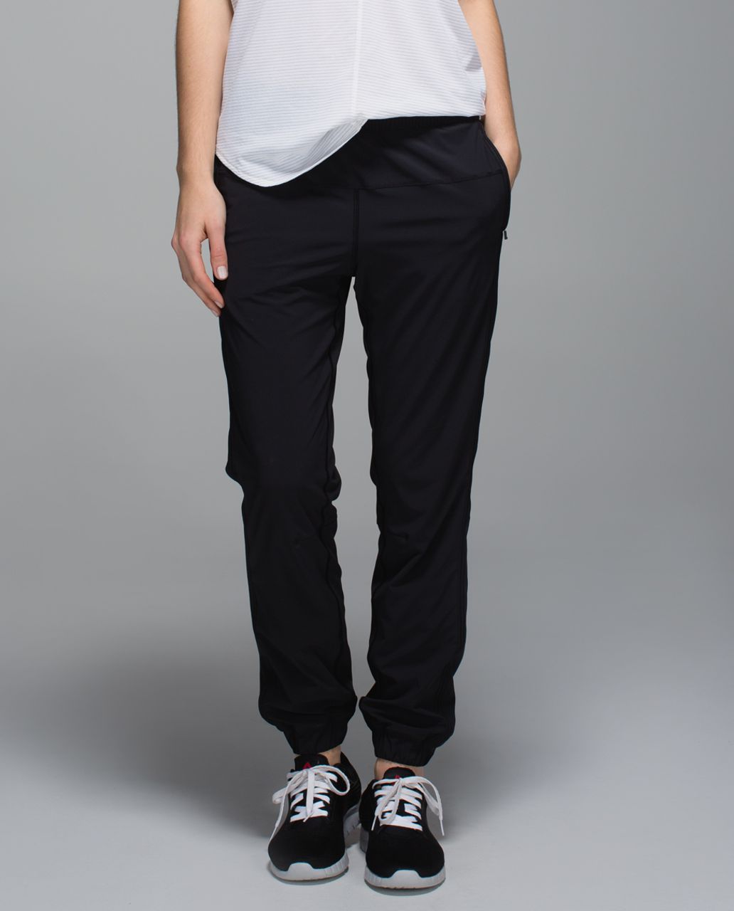 Lululemon Track To Reality Pant - Black - lulu fanatics