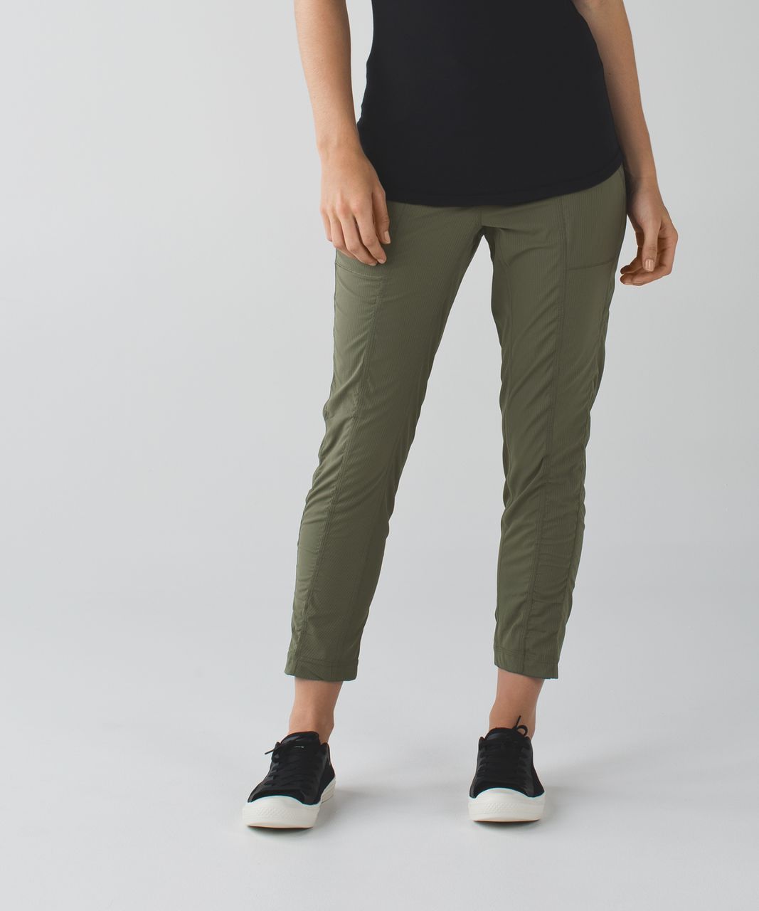 Lululemon Street To Studio Pant II *Unlined 28 - Fatigue Green - lulu  fanatics