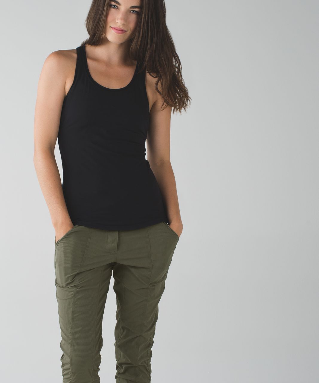 Lululemon Street To Studio Pant II *Unlined 28 - Fatigue Green - lulu  fanatics