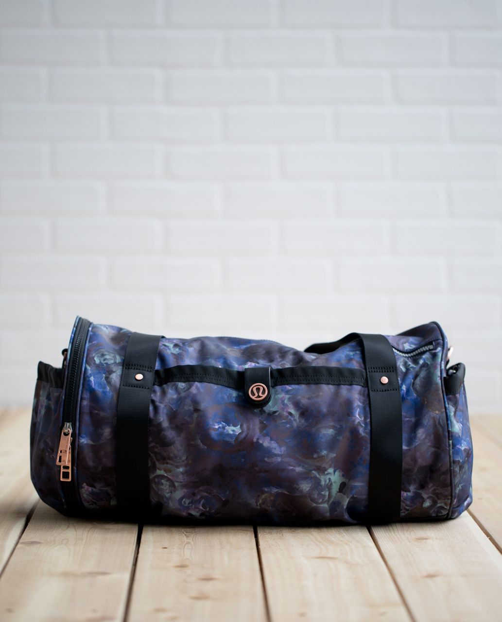 Lululemon High Mileage Duffel - Exploded Moody Mirage Earl Grey Alberta Lake / Black