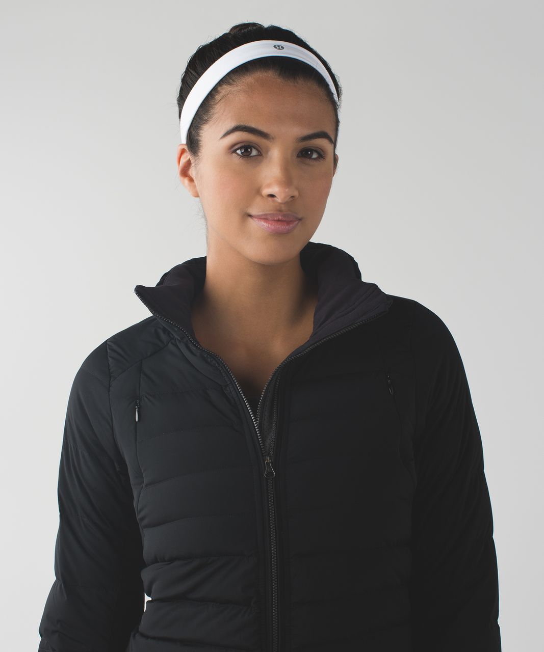 Lululemon Skinny Fly Away Tamer Headband - White