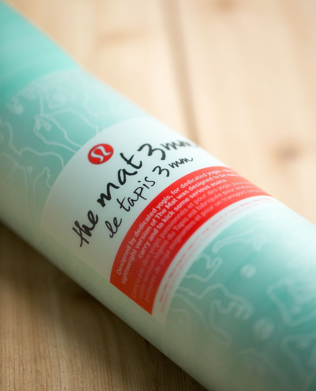 Lululemon The Mat 3mm - Menthol / White / Deep Coal