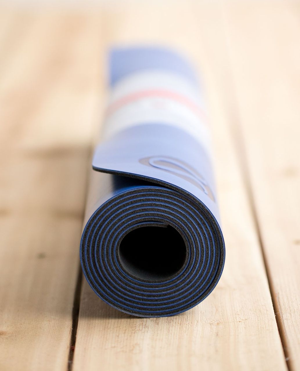 Lululemon The Mat 3mm - Harbor Blue / White / Deep Coal