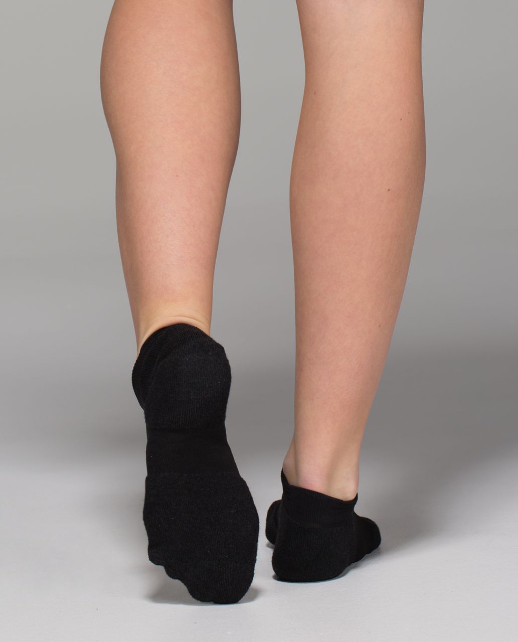 Lululemon Women's Ultimate Padded Run Sock - Chic Camo Black Deep Coal