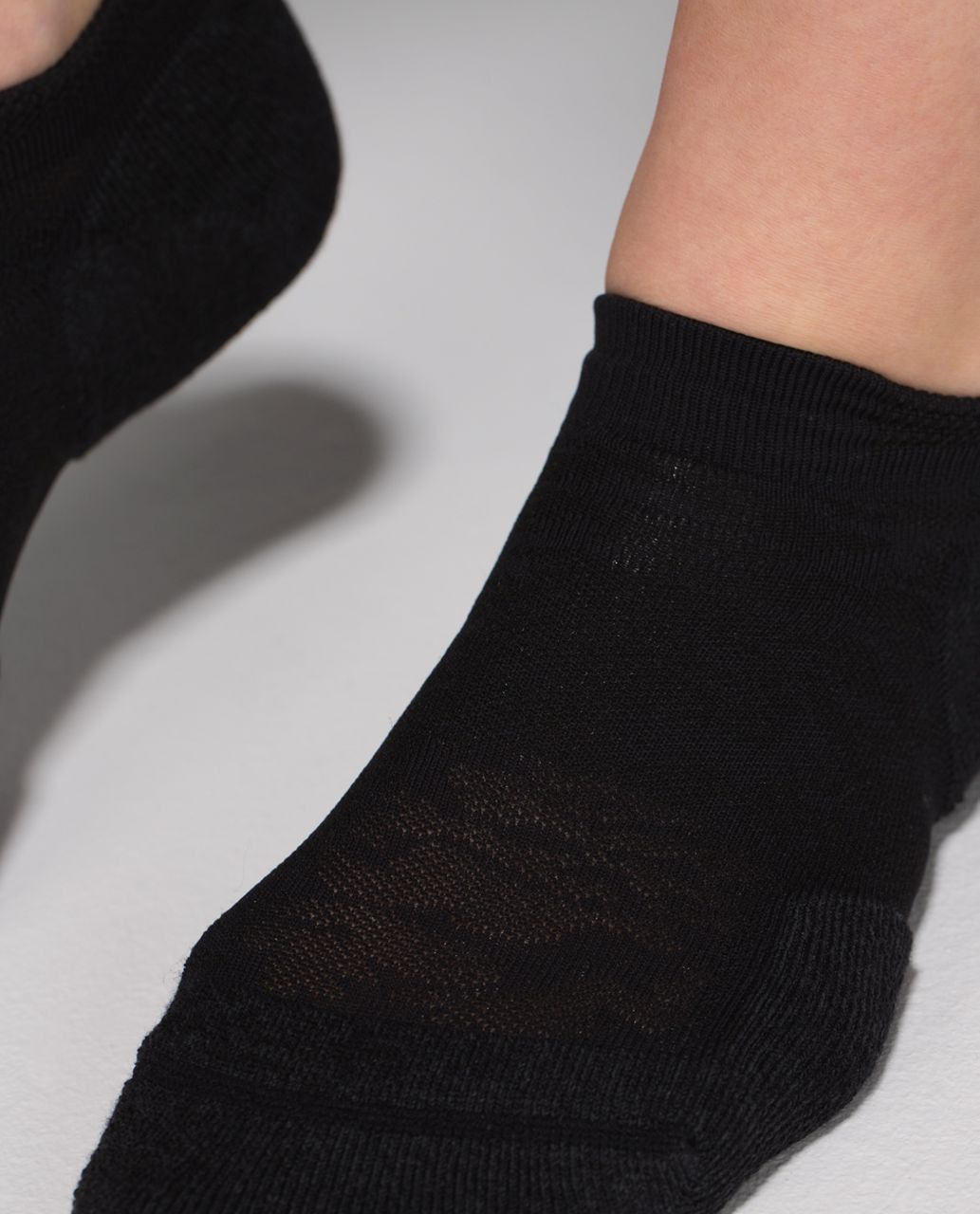 Lululemon Women's Ultimate Padded Run Sock - Chic Camo Black Deep Coal