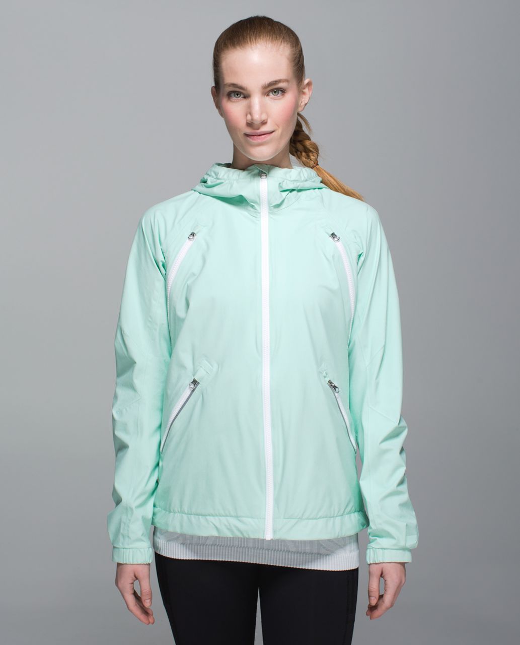 Lululemon Rise & Shine Jacket II - Sea Mist - lulu fanatics