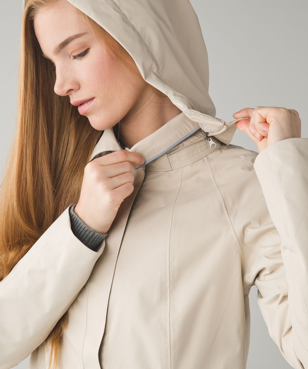 Lululemon Rain On Jacket - Cashew