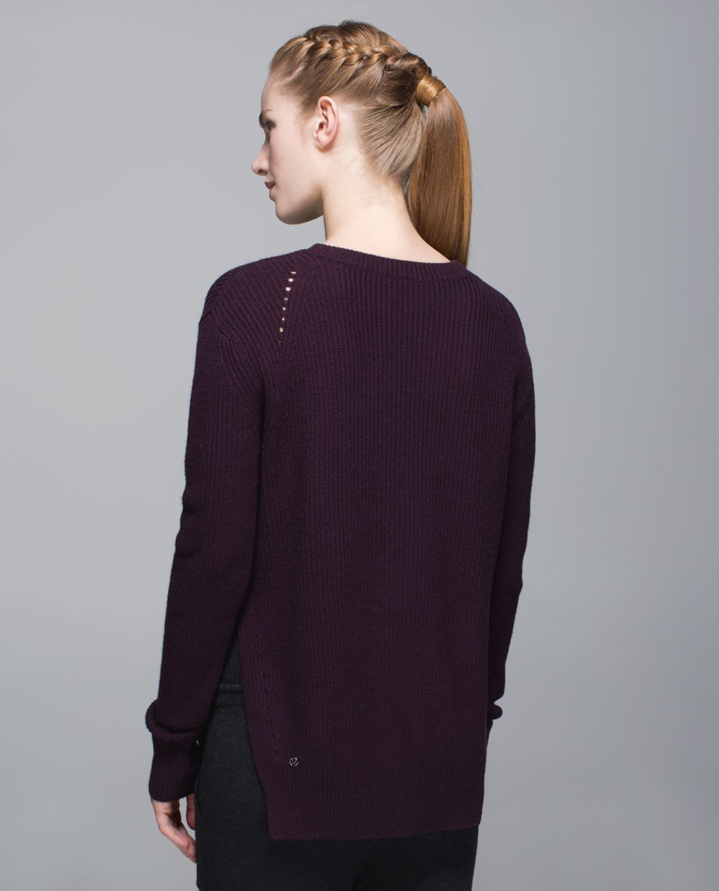 Lululemon Seva Sweater - Black Cherry