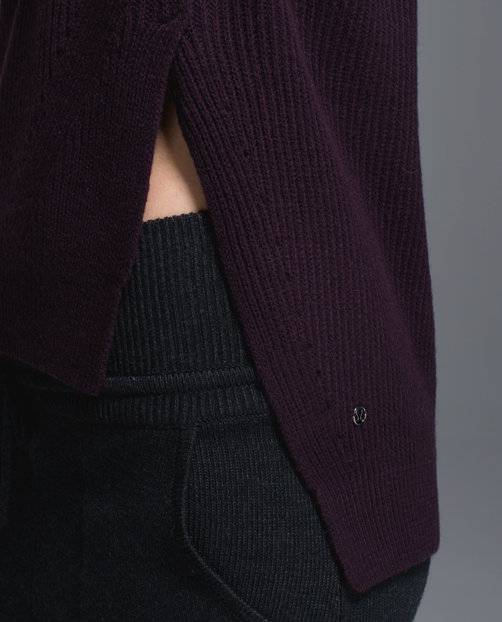 Lululemon Seva Sweater - Black Cherry