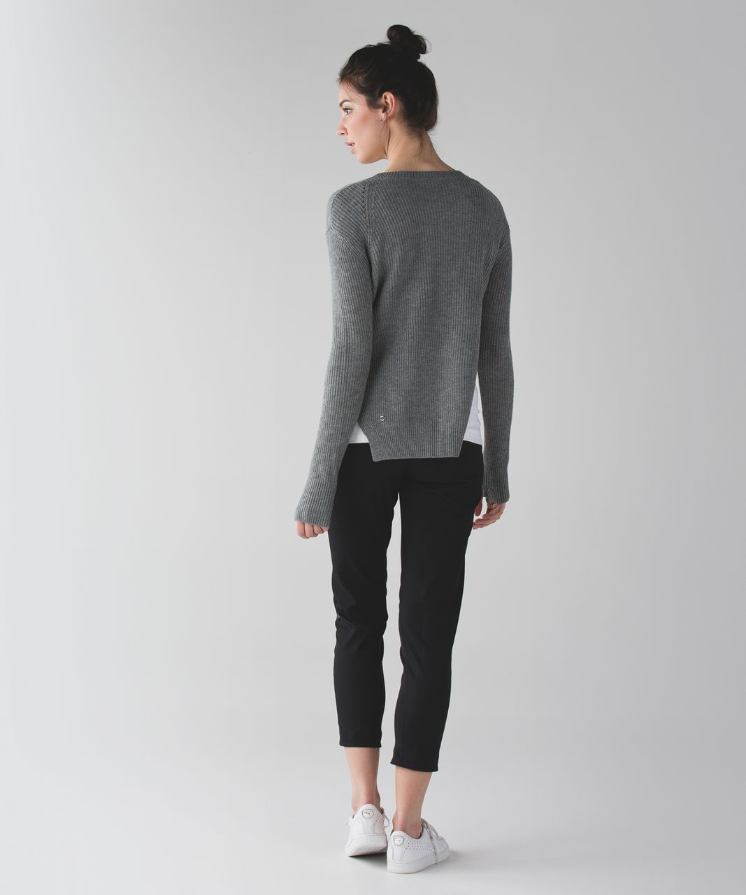 Lululemon Seva Sweater - Heathered Medium Grey