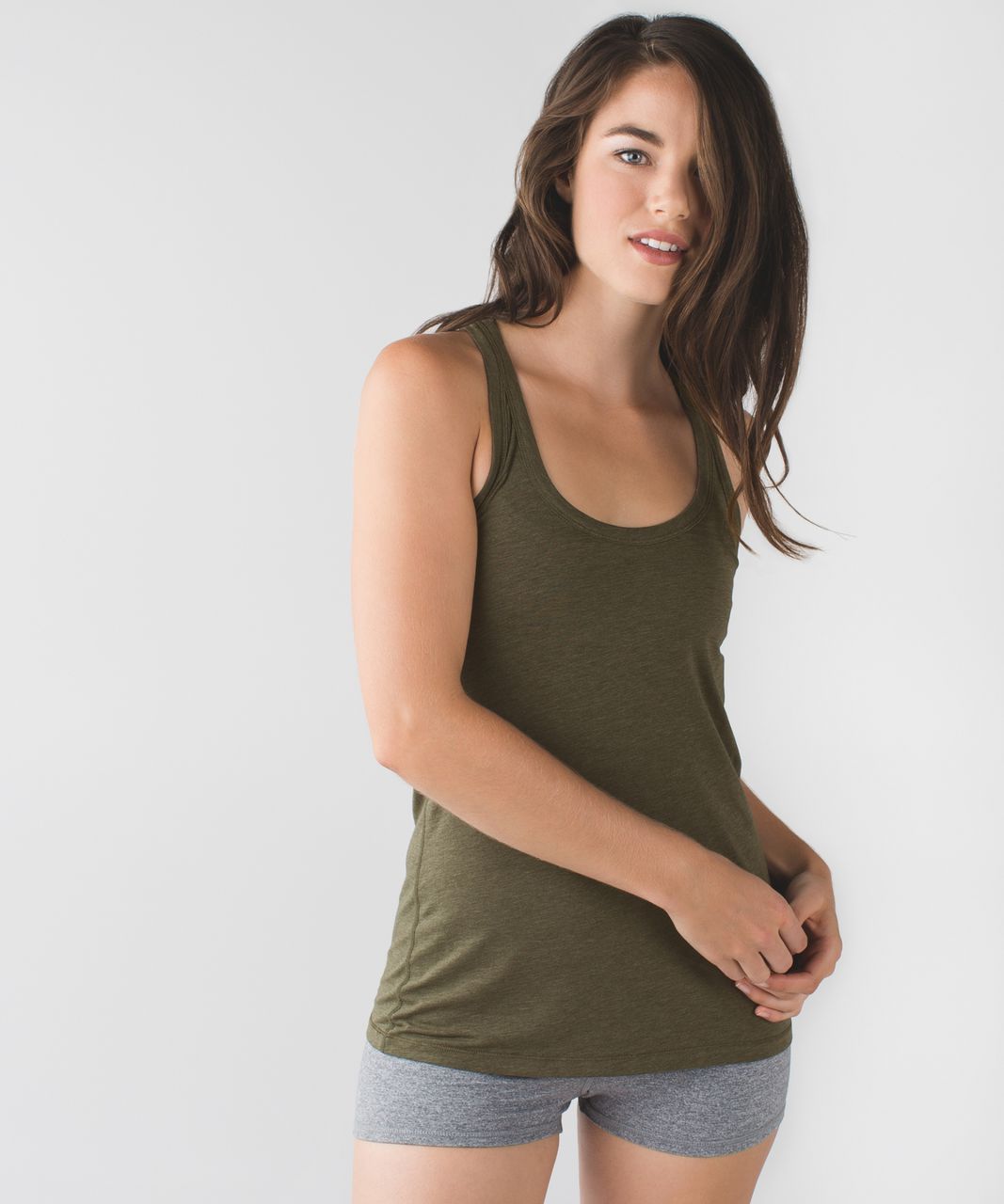 Lululemon Modern Racerback - Heathered Deep Camo