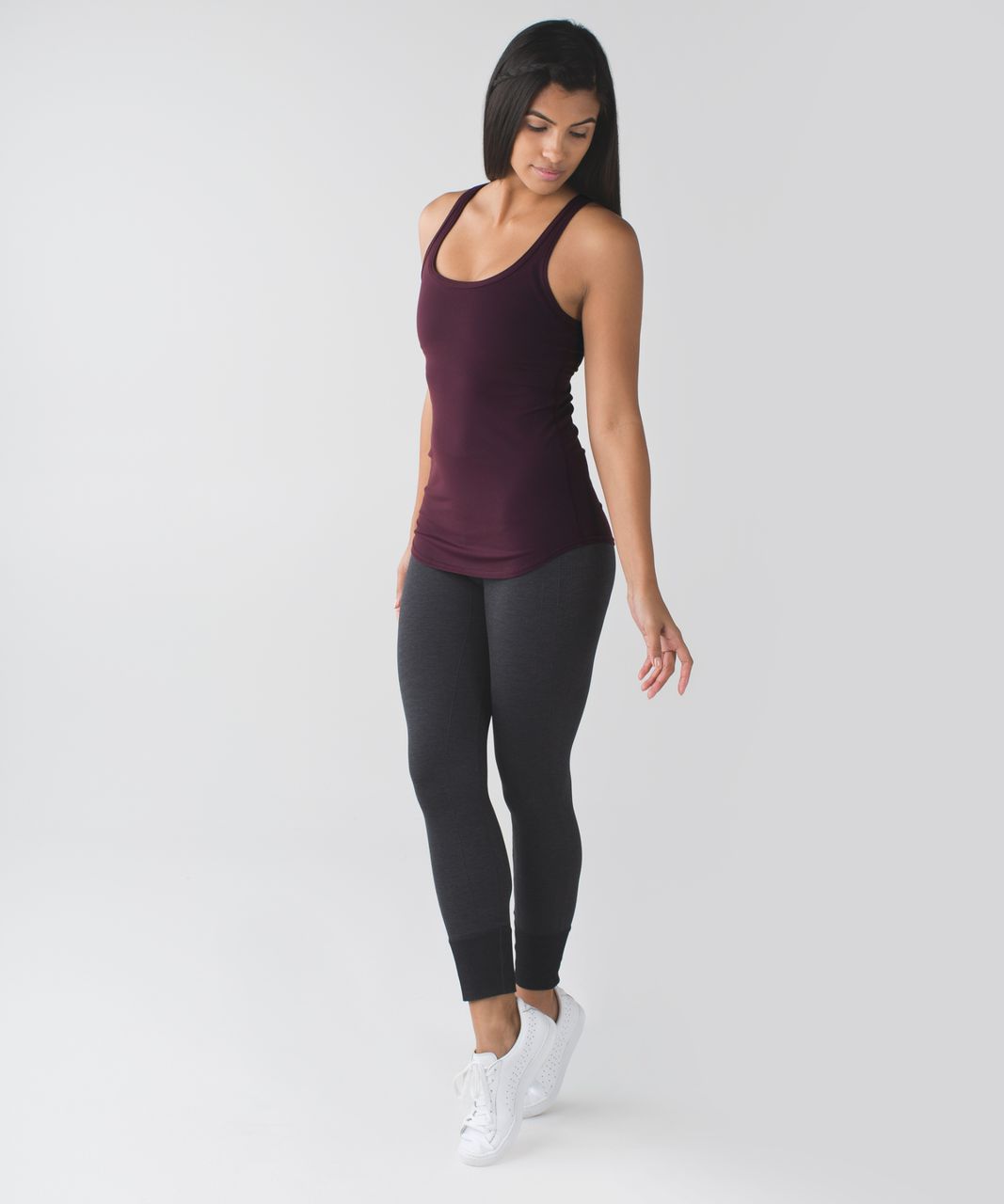 Lululemon Studio Racerback - Black Cherry