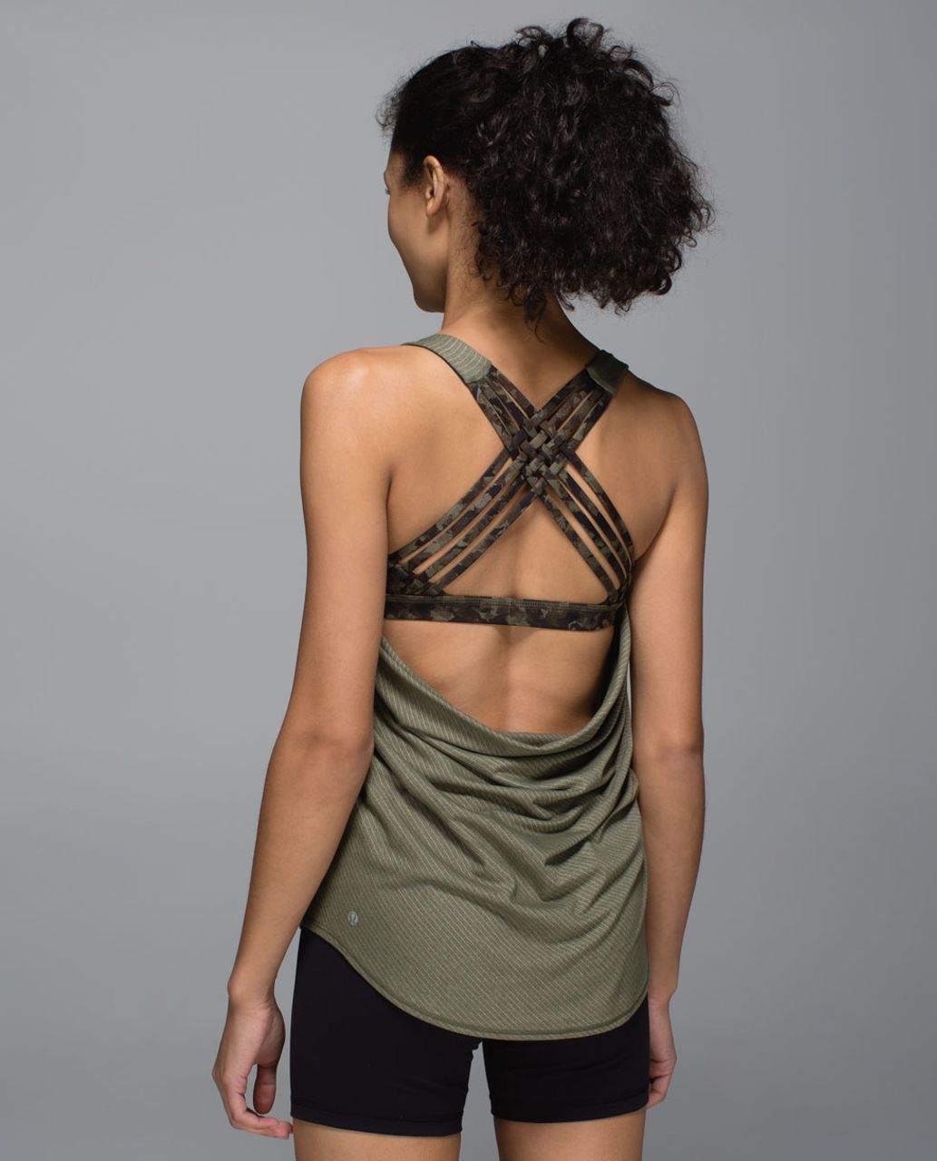 Lululemon Wild Tank - Heathered Fatigue 