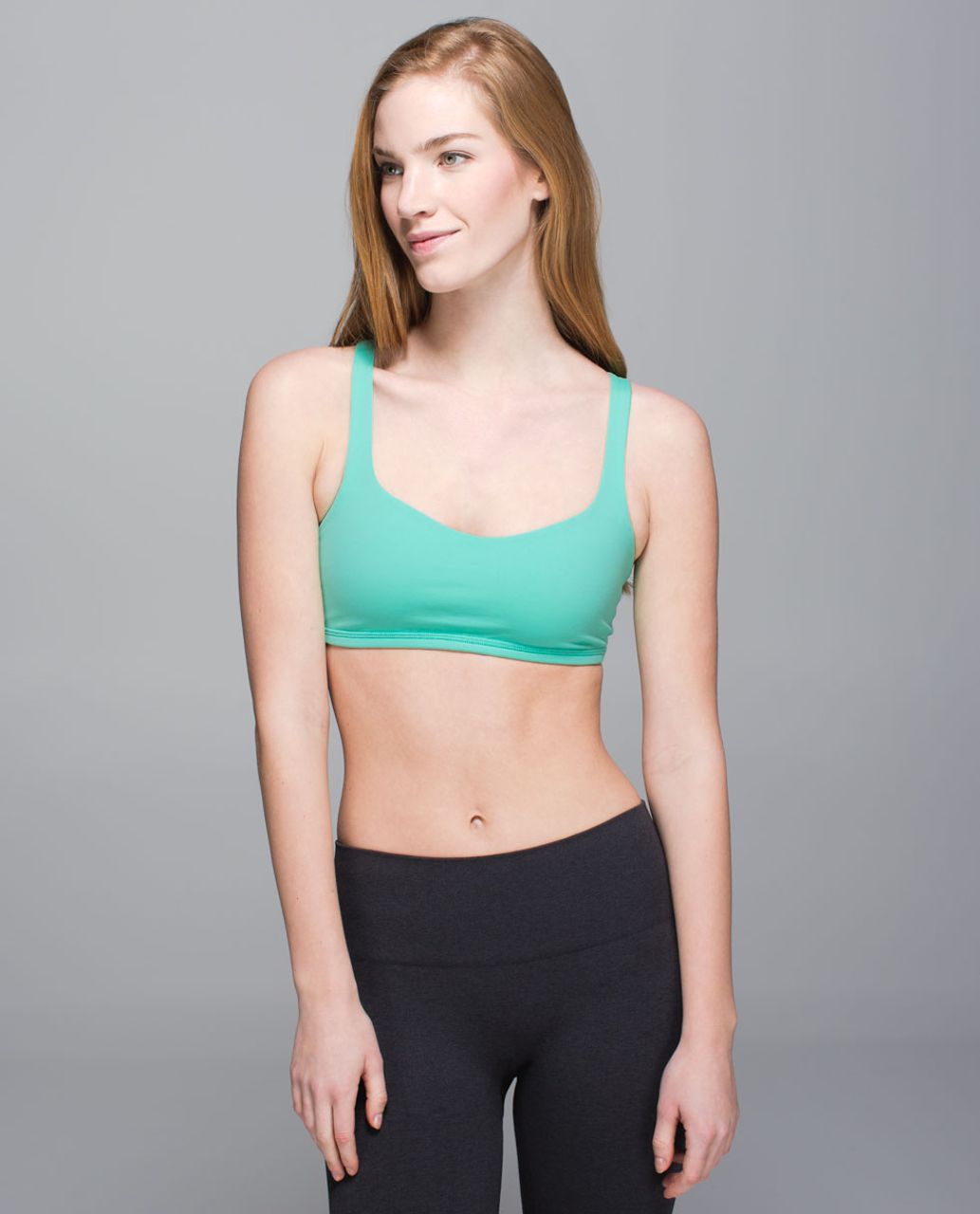 Lululemon Free To Be Bra - Menthol / Heathered Slate