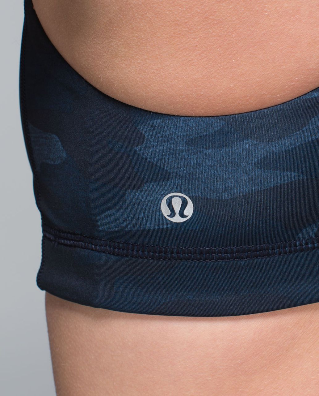 Lululemon All Sport Bra - Heathered Texture Lotus Camo Oil Slick Blue