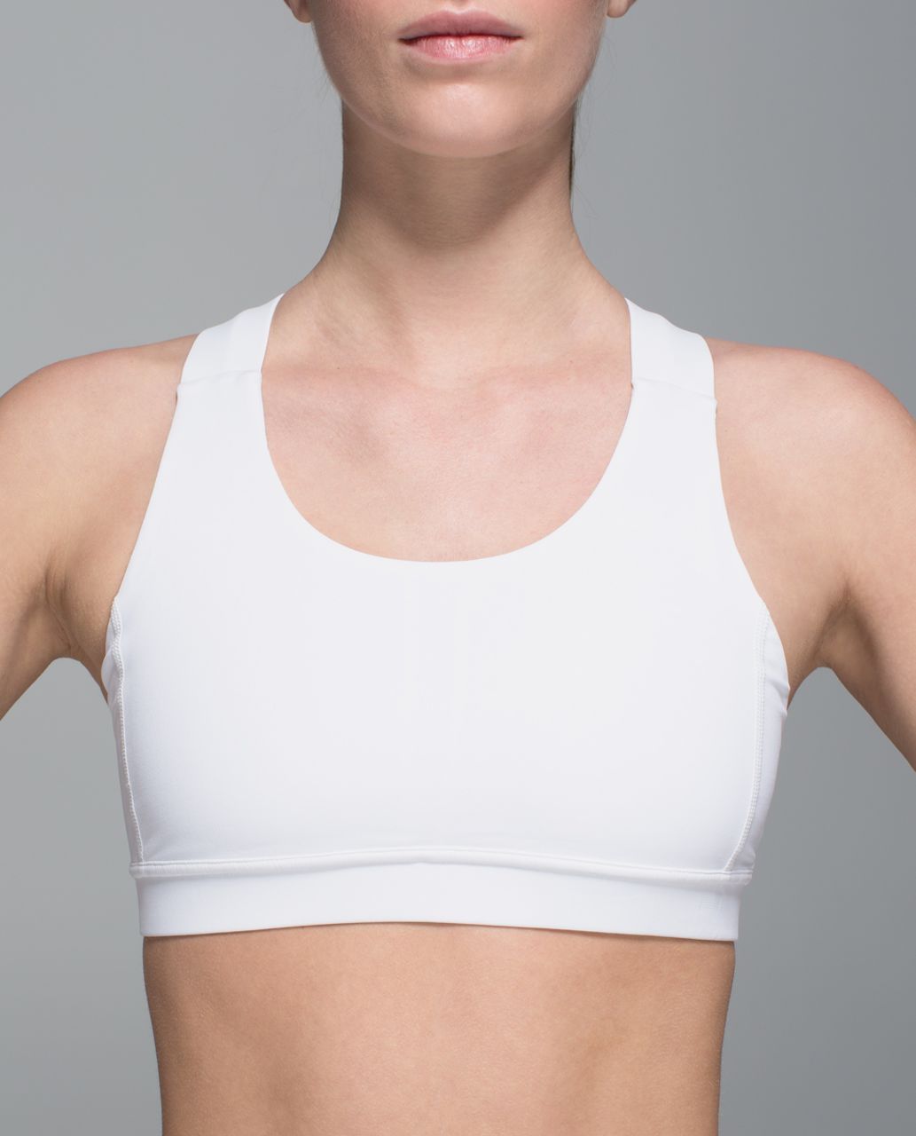 Lululemon All Sport Bra *Adjustable - White - lulu fanatics