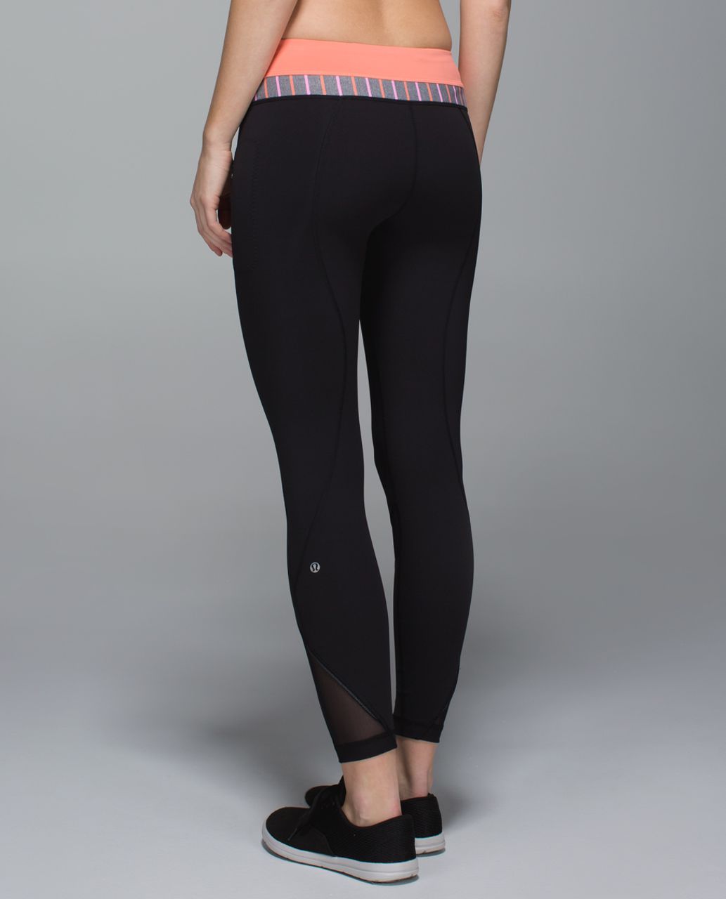 LULULEMON STAR CRUSHED Black Cherry Inspire Tight Plum 7/8 Pant