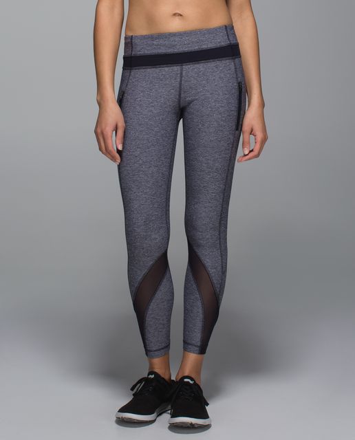 Lululemon Inspire Tight II - Power Luxtreme Spray Jacquard Hunter Green ...