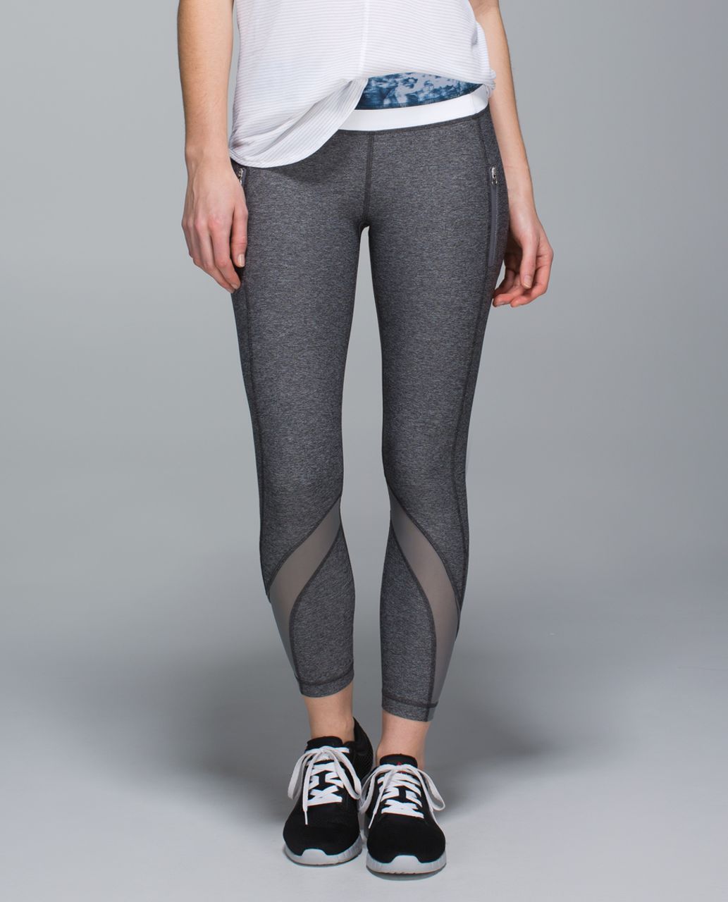 Lululemon Inspire tight II Mesh Black Size 6 - $41 - From Baylee