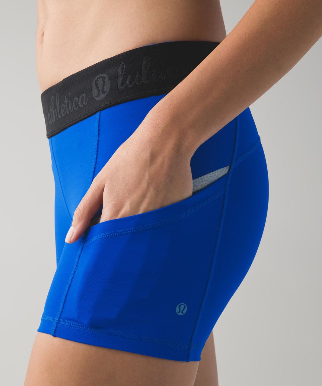 Lululemon What The Sport Short - Harbor Blue