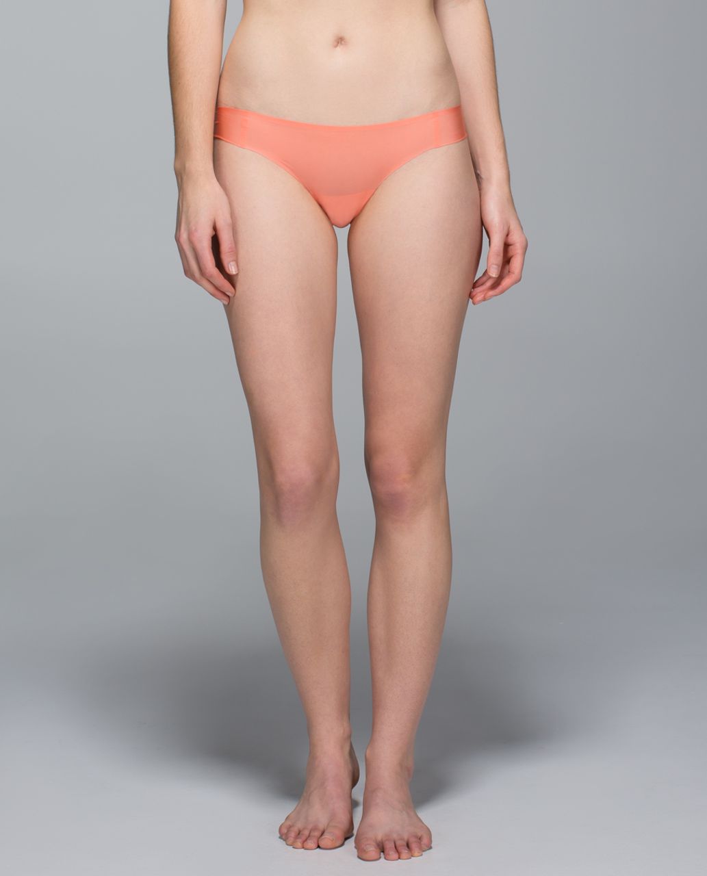 Lululemon Light As Air Thong - Plum Peach