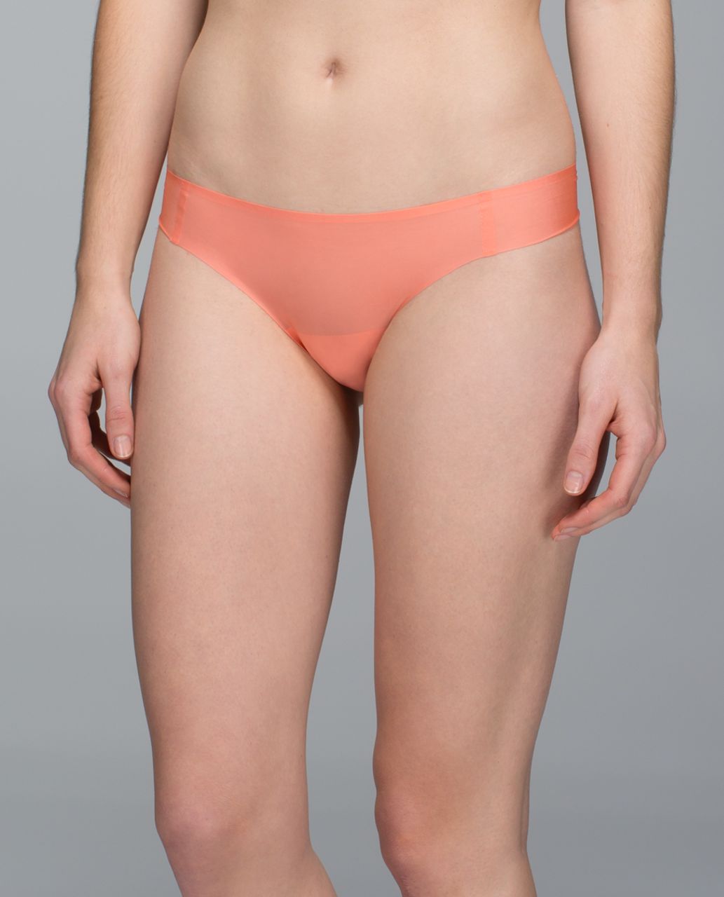 Lululemon Light As Air Thong - Plum Peach