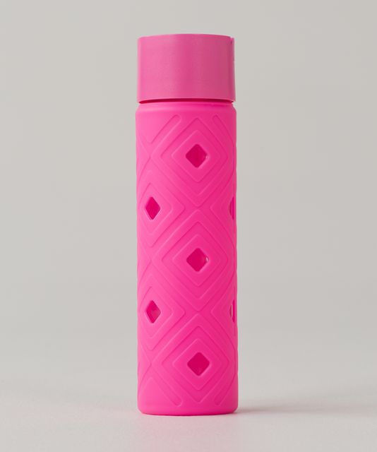 Lululemon H2Om BPA-Free Glass Water Bottle with Lid, 22 oz (Polar Pink) :  : Home Improvement