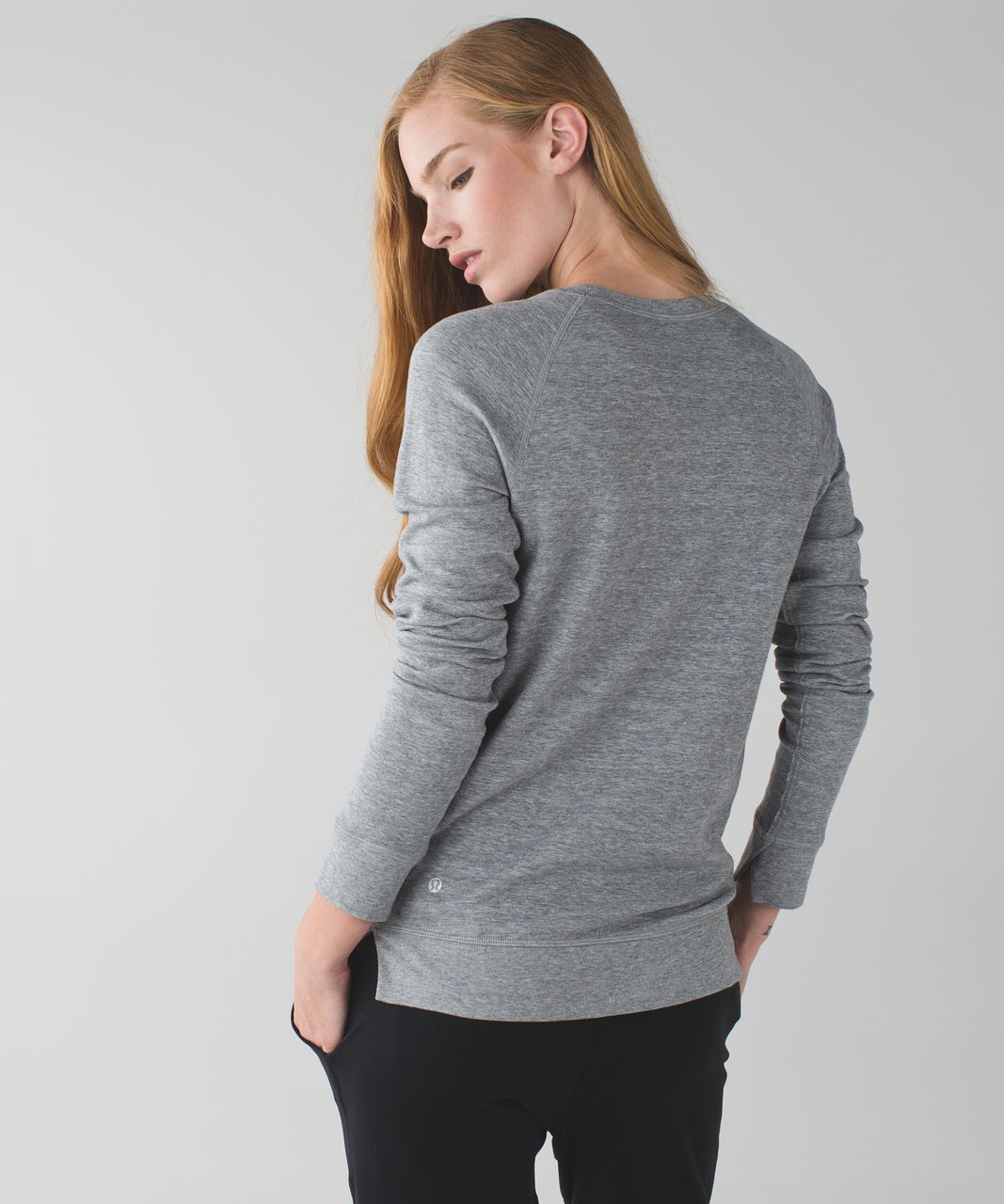 Lululemon Open Your Heart Long Sleeve II - Heathered Medium Grey