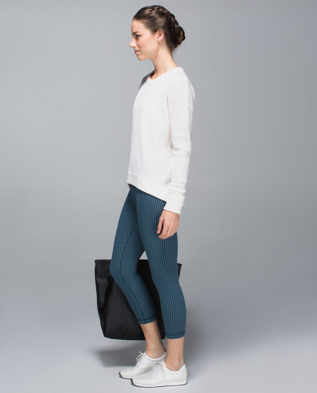 Lululemon Wunder Under Crop High-Rise *Roll Down Scallop Full-On