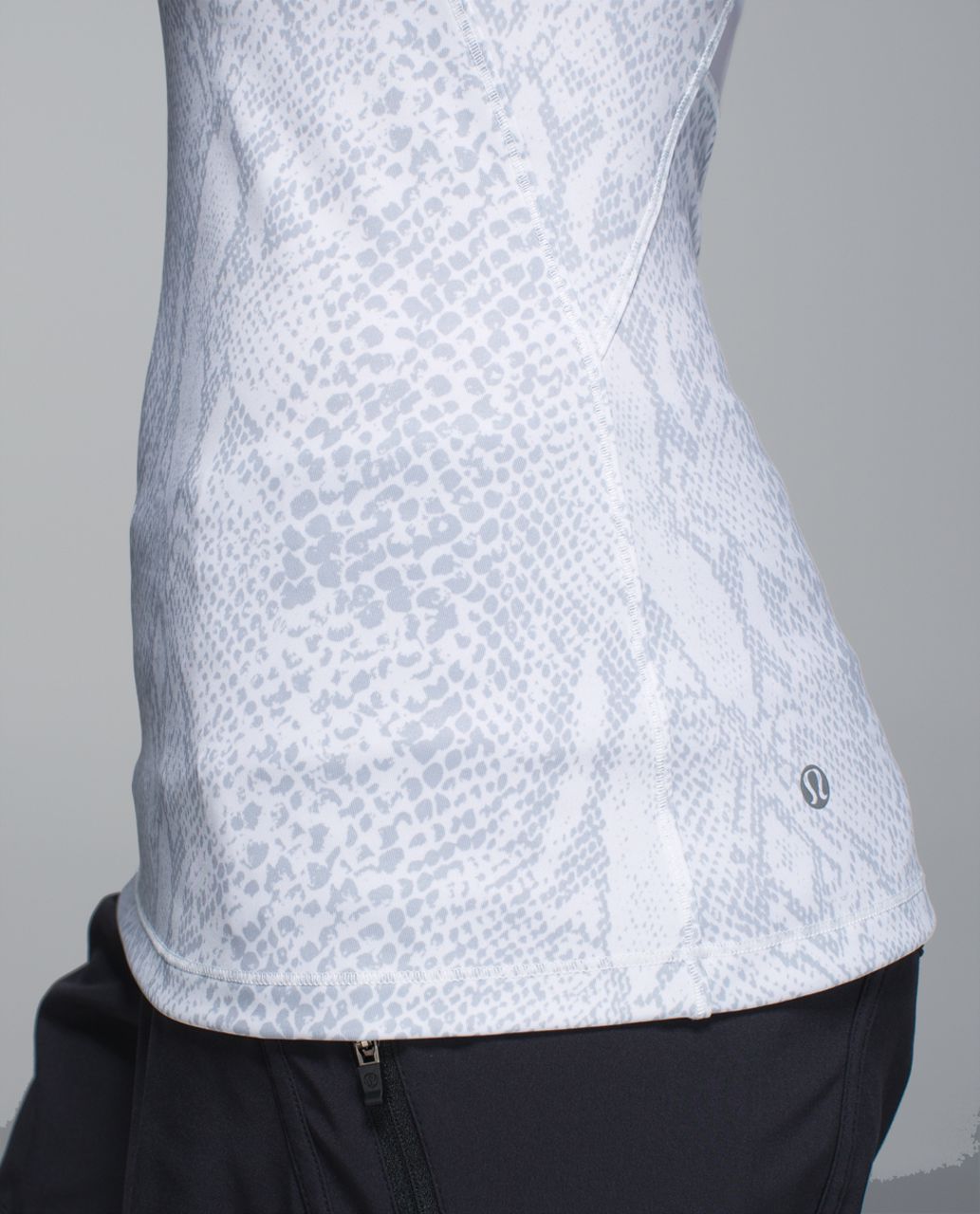 Lululemon Mesh With Me Tank - Desert Snake White Silver Fox / White - lulu  fanatics