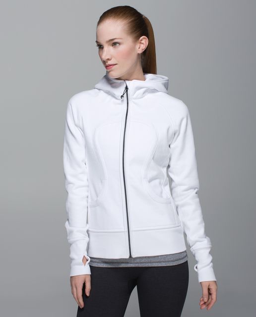 Lululemon Scuba Hoodie *Light Cotton Fleece - Heathered Core Black / Gold -  lulu fanatics