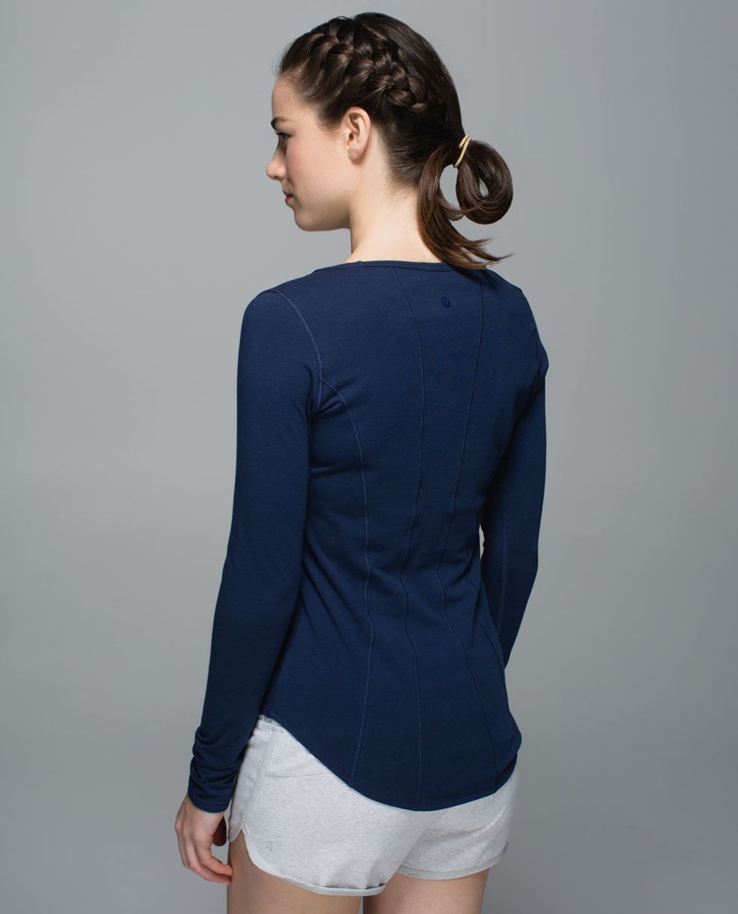 Lululemon Between The Lines Long Sleeve - Deep Navy