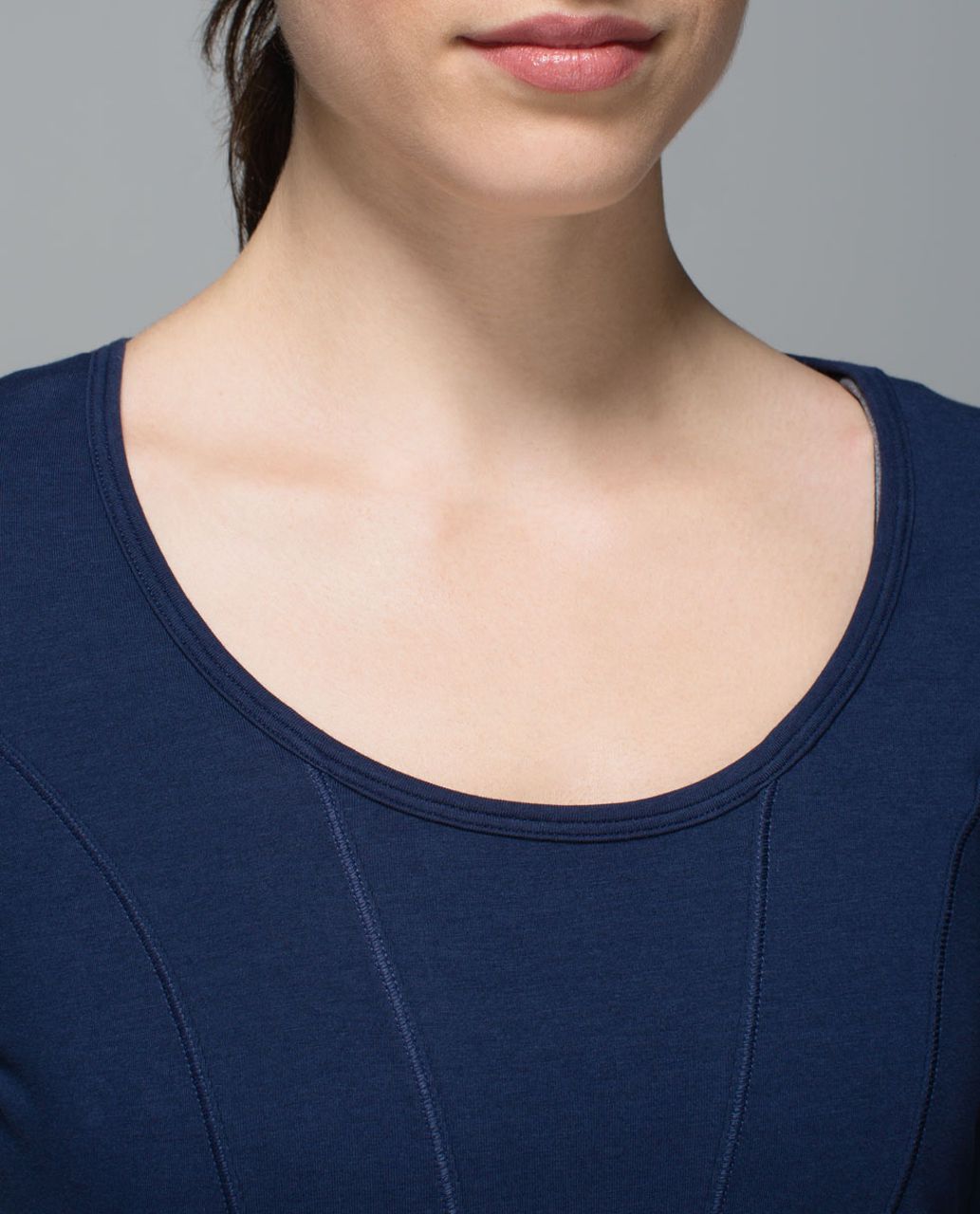 Lululemon Between The Lines Long Sleeve - Deep Navy