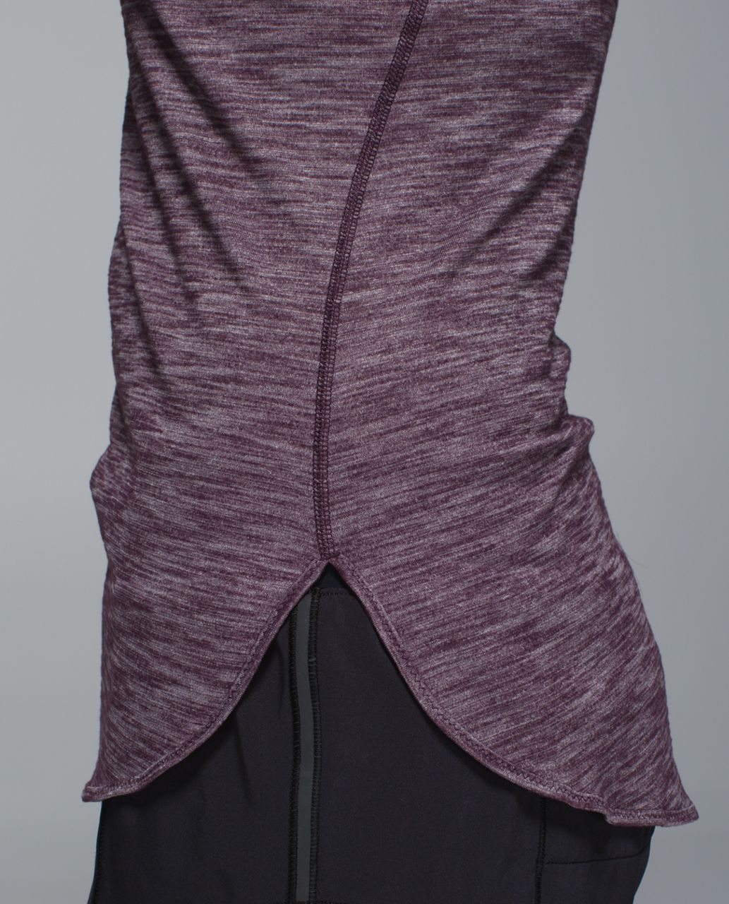 Lululemon What The Sport Singlet - Heathered Black Cherry