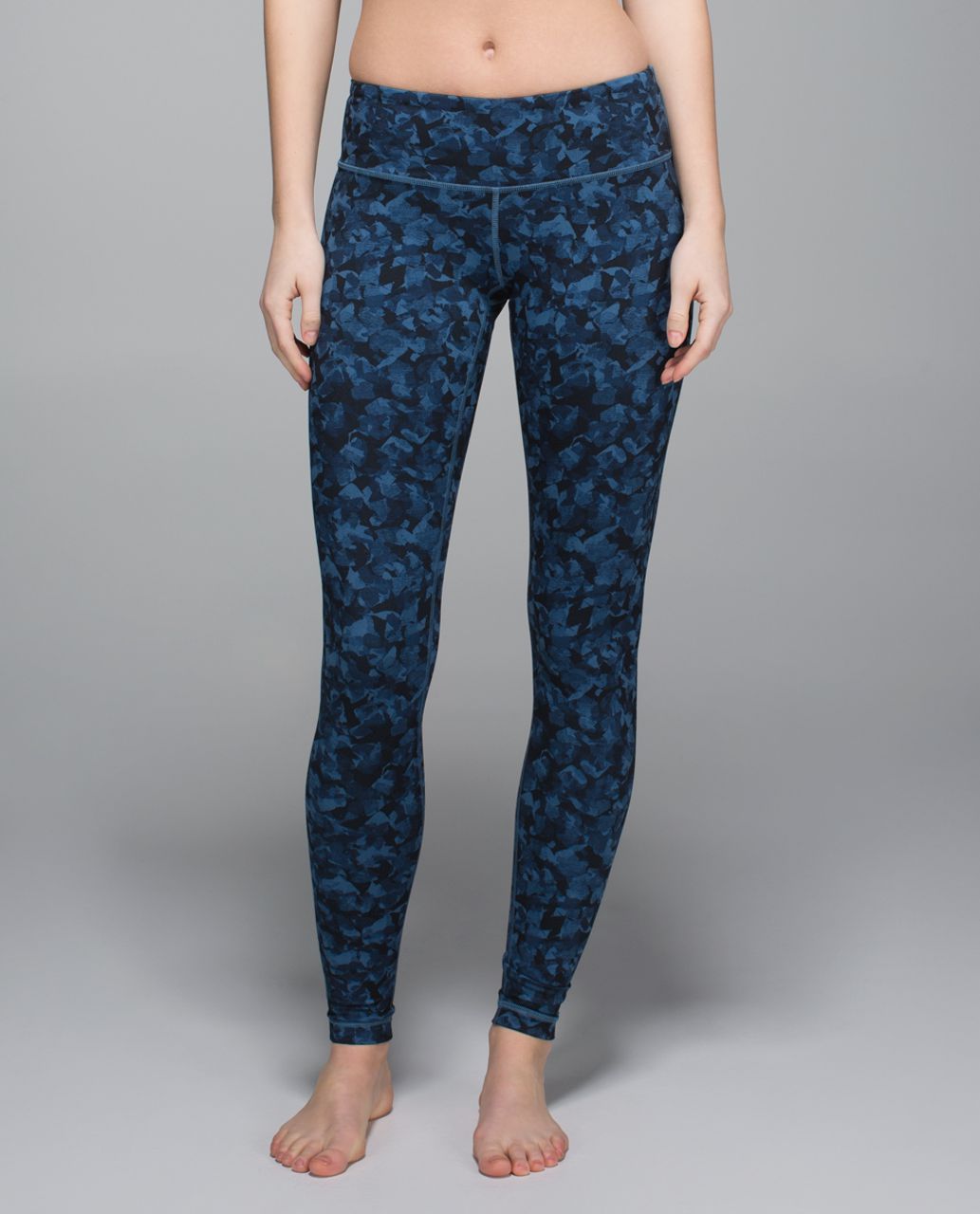 Lululemon Wunder Under Pant *Full-On Luon - Mystic Jungle Hawk Blue Harbor Blue / Hawk Blue