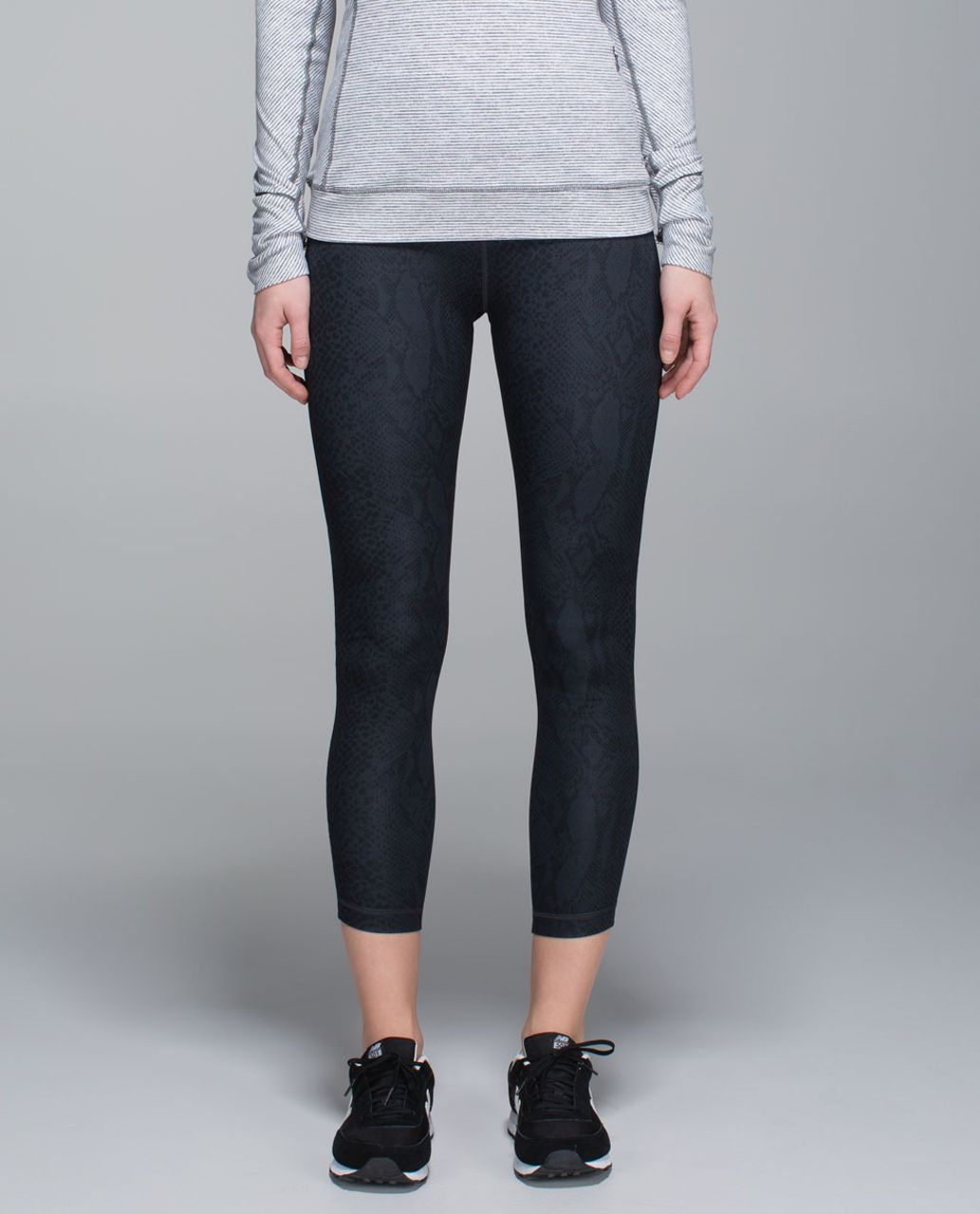 Lululemon Speed Tight II *Full-On Luxtreme - Sequin Snake Slate Black /  Black - lulu fanatics