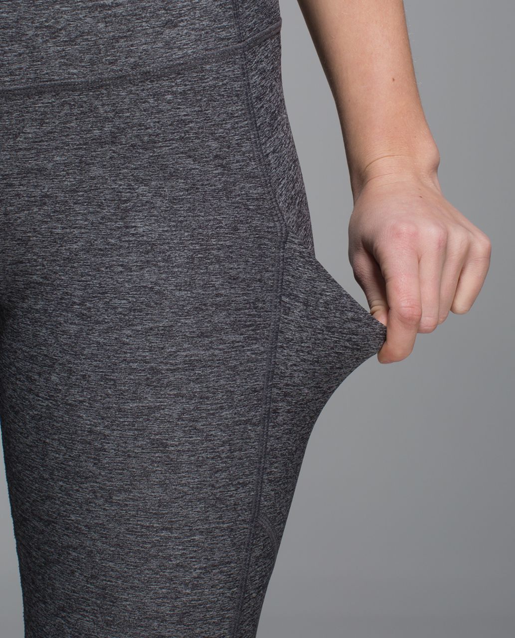 Lululemon Speed Tight III *All Luxtreme - Heathered Black /  Black