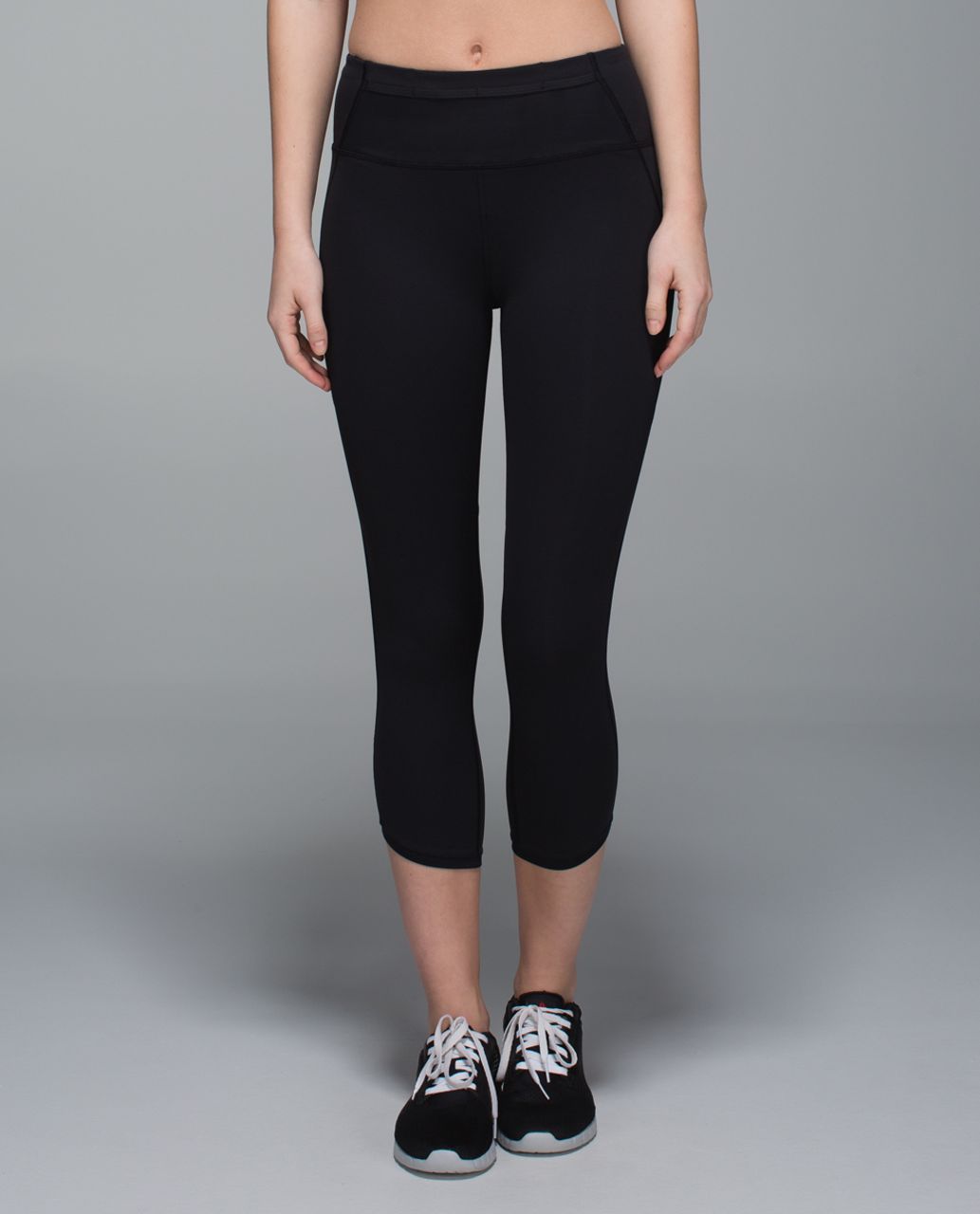 Lululemon Pace Pusher Crop - Black - lulu fanatics