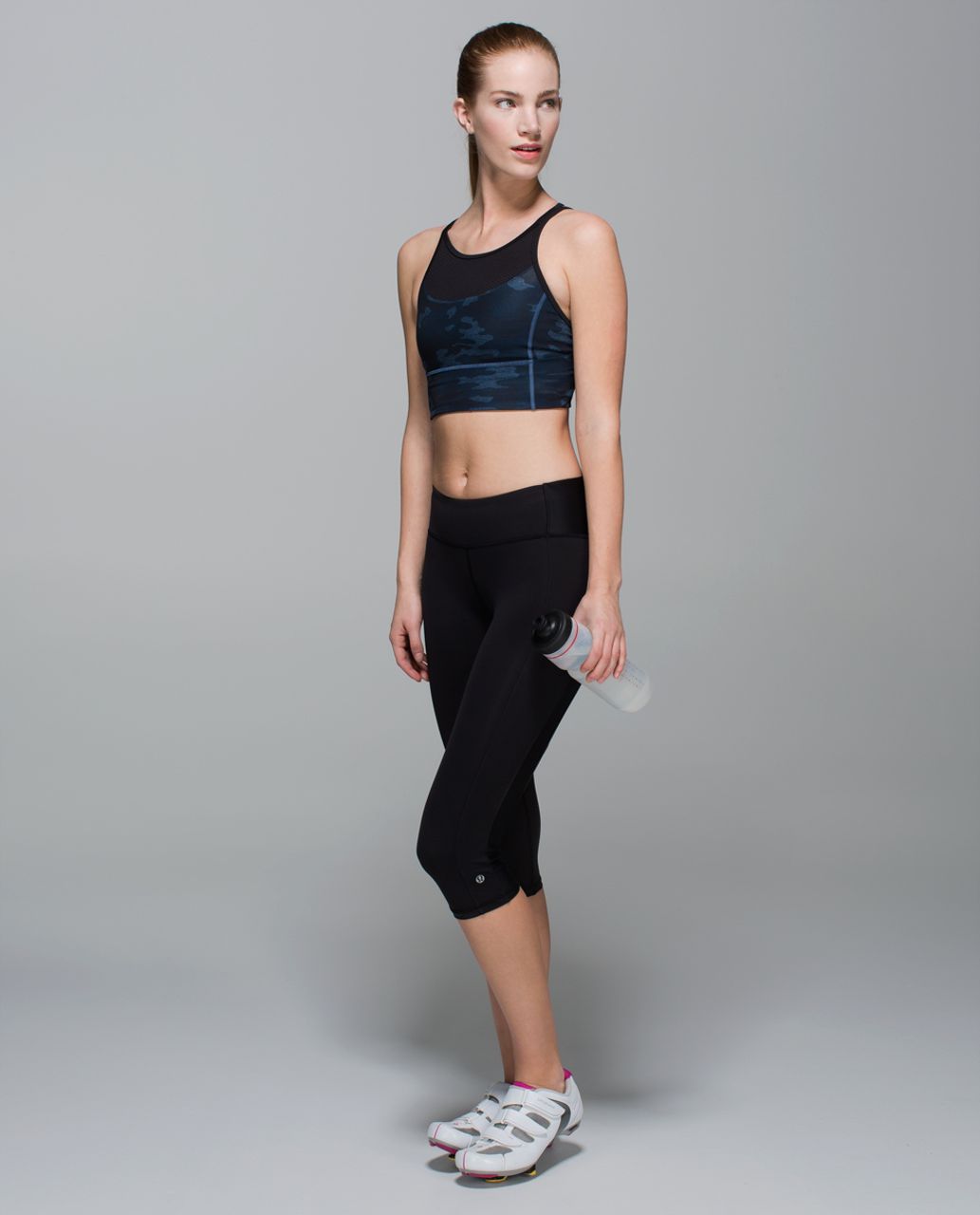 Lululemon Clip-In Crop - Black